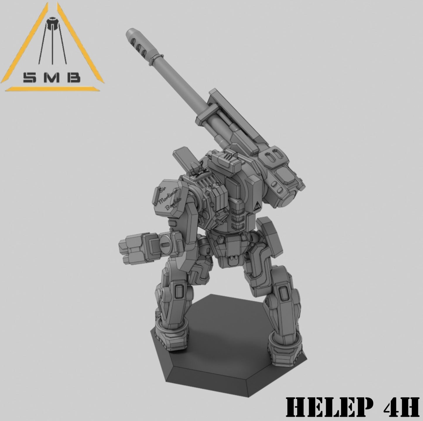 HeleP 4H | 1:265 | 285 | 6mm Battletech Scale | Sir Mortimer