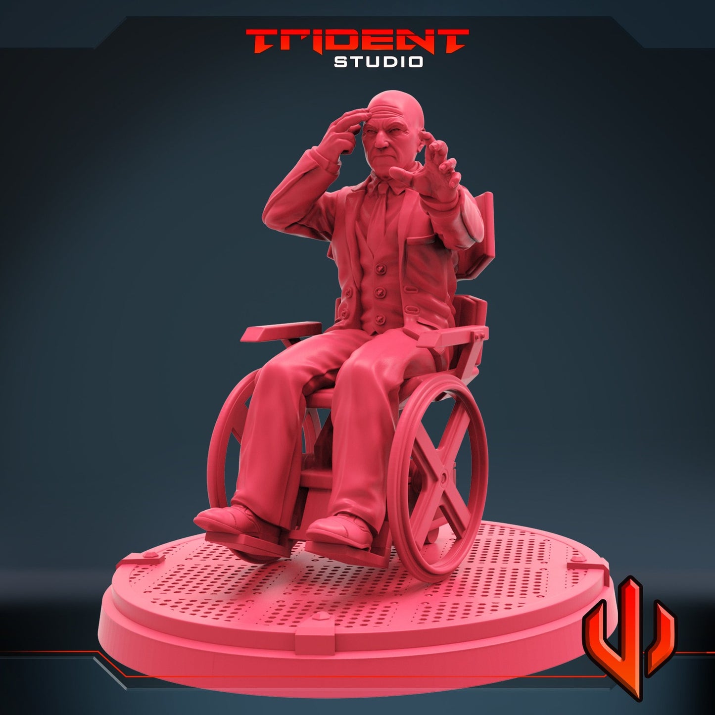 Classic X Mind Mentor - 32mm - 40mm Mini | Crisis Protocol Proxy | Trident