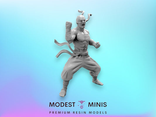 Dragon Fist A - 40mm  Miniature | Crisis Protocol Proxy | Trident