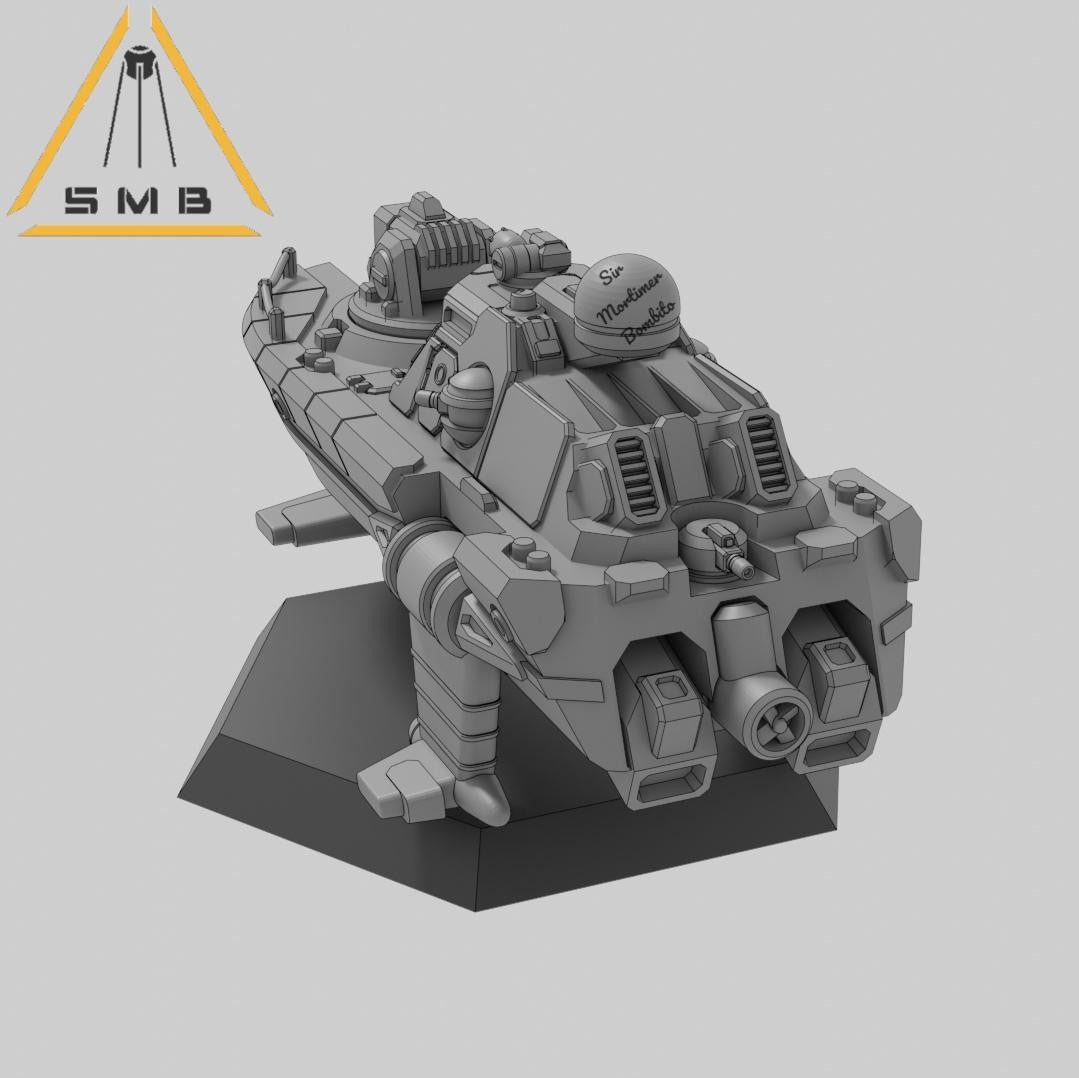 Sea Fly Hydrofoil Boat | 1:265 | 285 | 6mm Battletech Scale | SMB