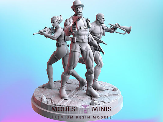 3pc The Replaceables - 32mm - 40mm Mini | Crisis Protocol Proxy | C27