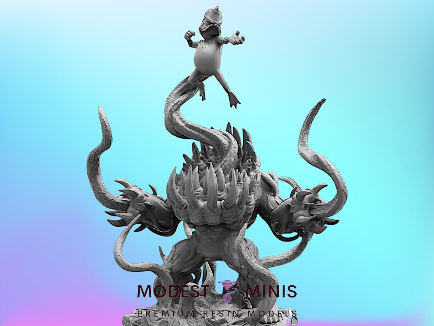Symbiote Duck Venom - 40mm  Miniature | Crisis Protocol Proxy | Trident
