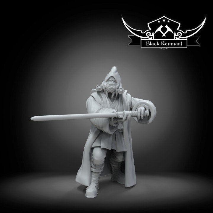 Mystical Reverse Head Warrior 2  - 28mm - 40mm Scale | Star Wars Legion Mini