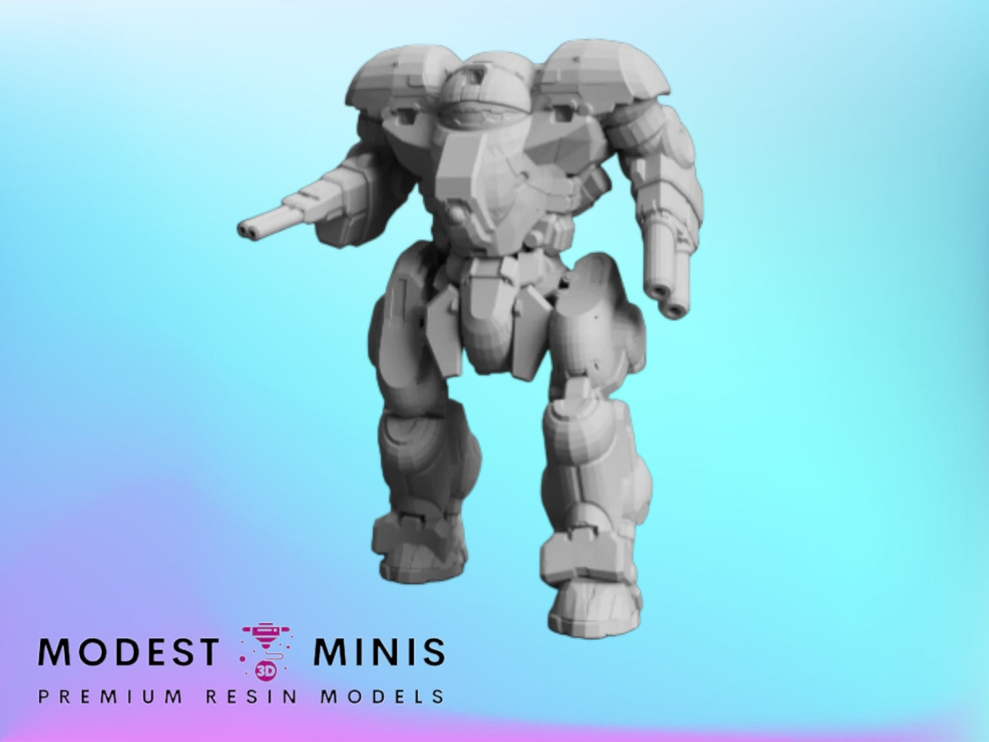 Night Gyr NTG | 1:265 | 6mm Battletech Scale | Mecha | Sir Mortimer