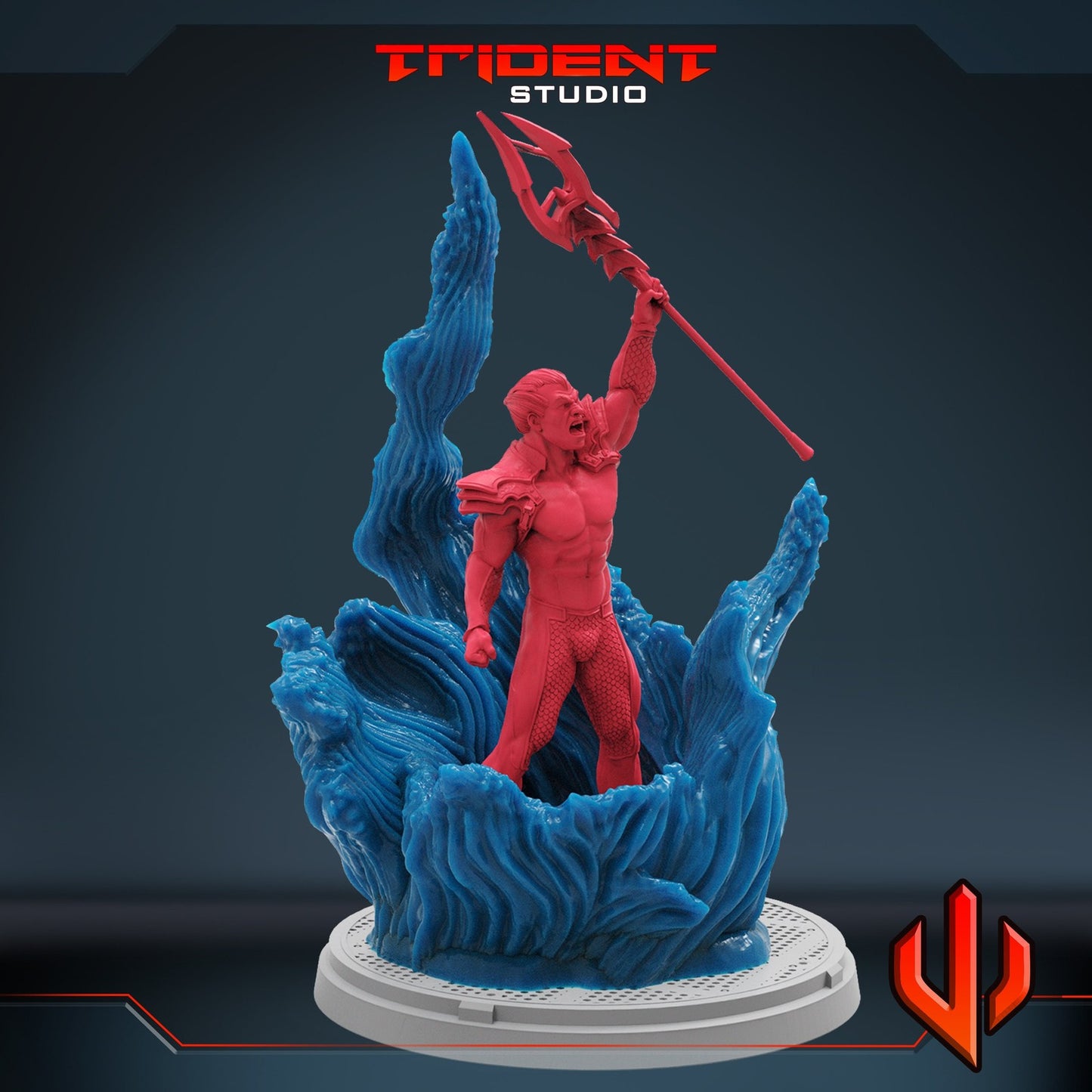 Phoenix Fishy - 40mm  Miniature | Crisis Protocol Proxy | Trident