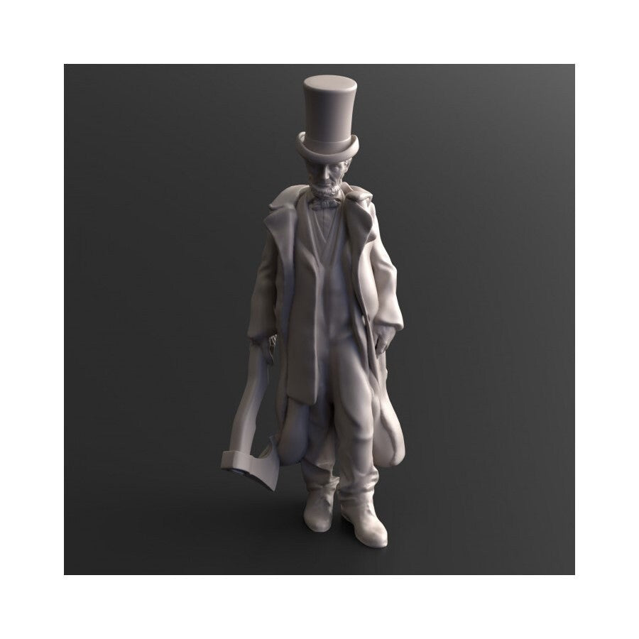 Survivor Lincoln | 28mm - 100mm Scale Resin Mini | Zombicide | Vaultz