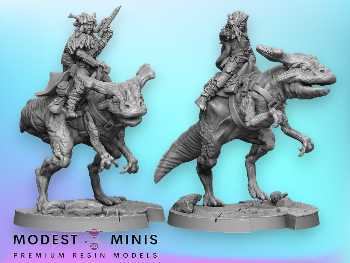 Raven Clan Riders - 28mm - 40mm Scale | Jandro | Star Wars Legion Mini