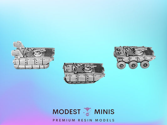 APCS Family | 1:265 | 285 | 6mm Battletech Scale | Sir Mortimer