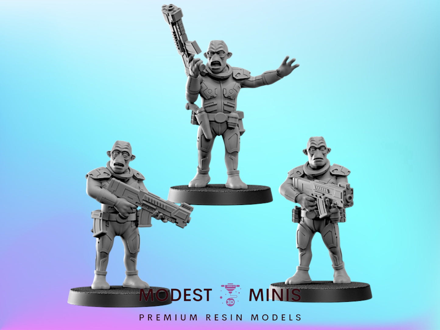 Almonon - 28mm - 75mm Scale | Sci Fi | Star Trek Mini