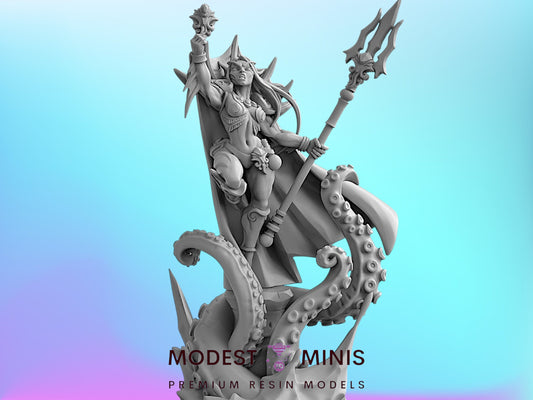 Alyssa | 28mm - 75mm Scale Resin Minis | DnD | Frostgrave Artisan Guild Sunken Kingdoms