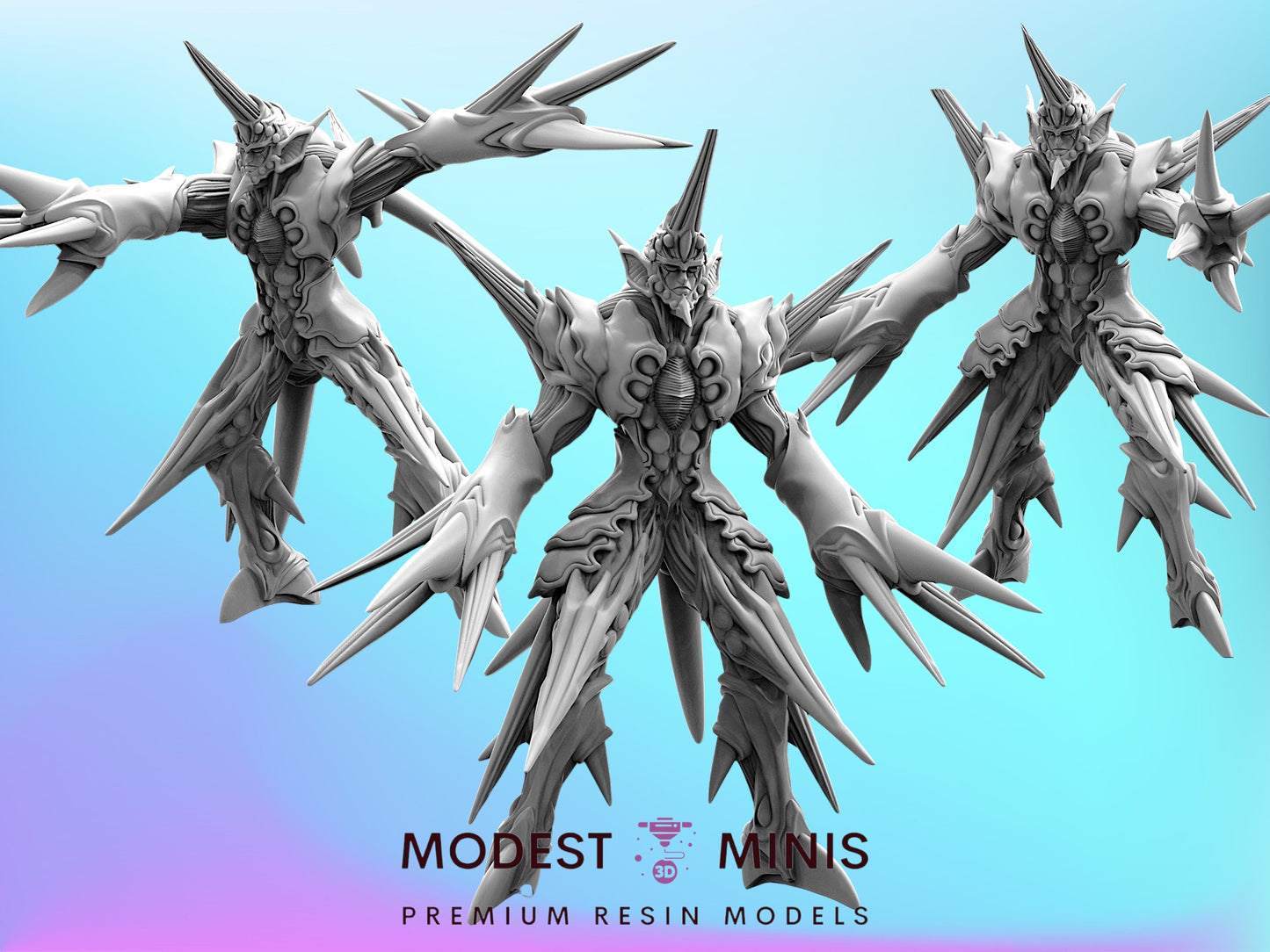 Papsilord Sin Rubeo Amniculus - Resin Cyberpunk Miniature  | Papsikels