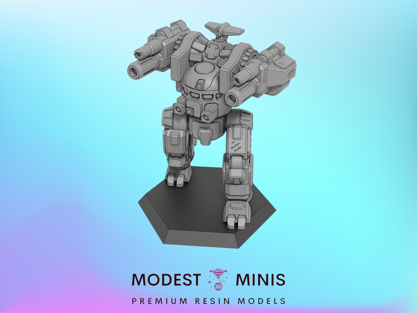 Jager Antenka | 1:265 | 285 | 6mm Battletech Scale | Sir Mortimer