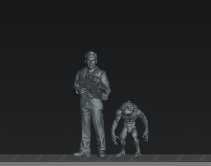 Young Apex Predator - 32mm Scale Predator Proxy | Papsikels