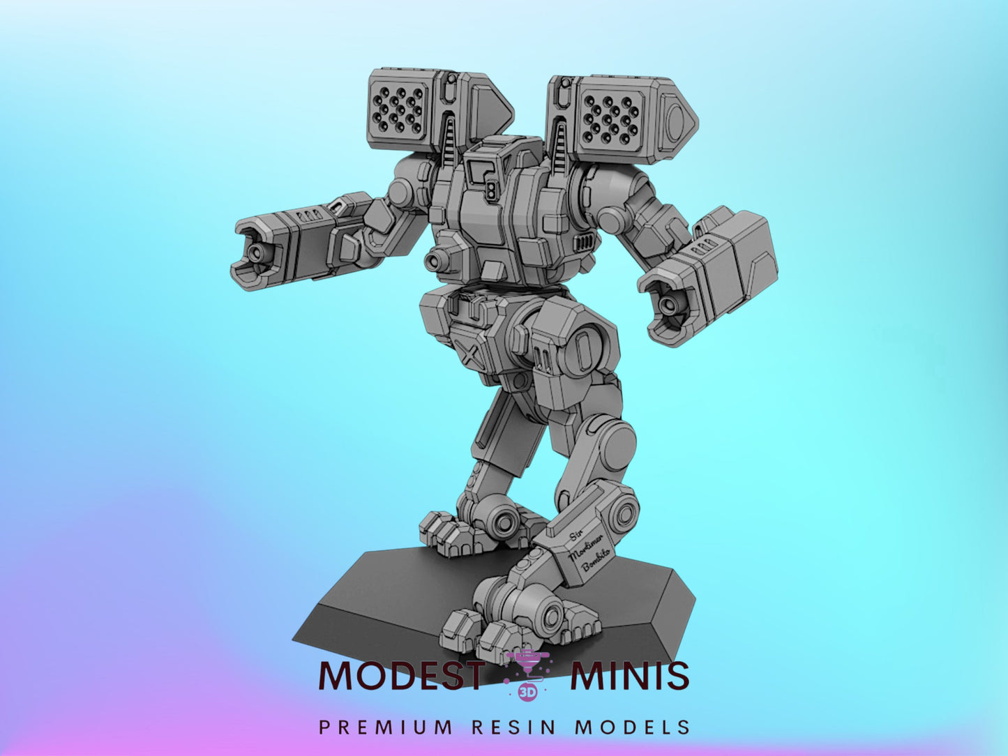 Arctik WOLK MODP| 1:265 | 6mm Battletech  Scale | Mecha | Sir Mortimer