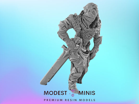 Animated Armor  | 25mm - 75mm Scale | DnD | EC3D Fantasy Mini | Everyday Heroes