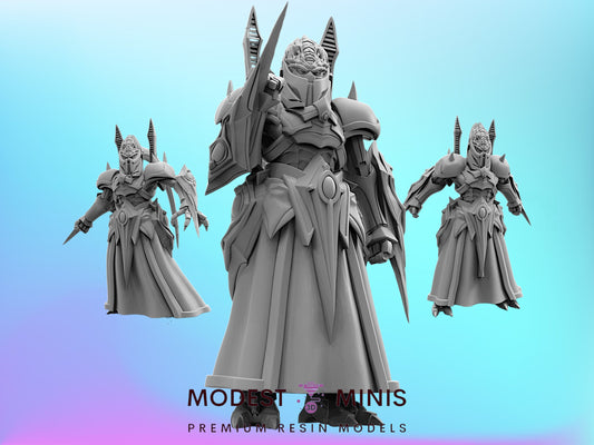High Lord First Ascendant | 28mm+ Scale Miniature | Sci fi | Papsikels