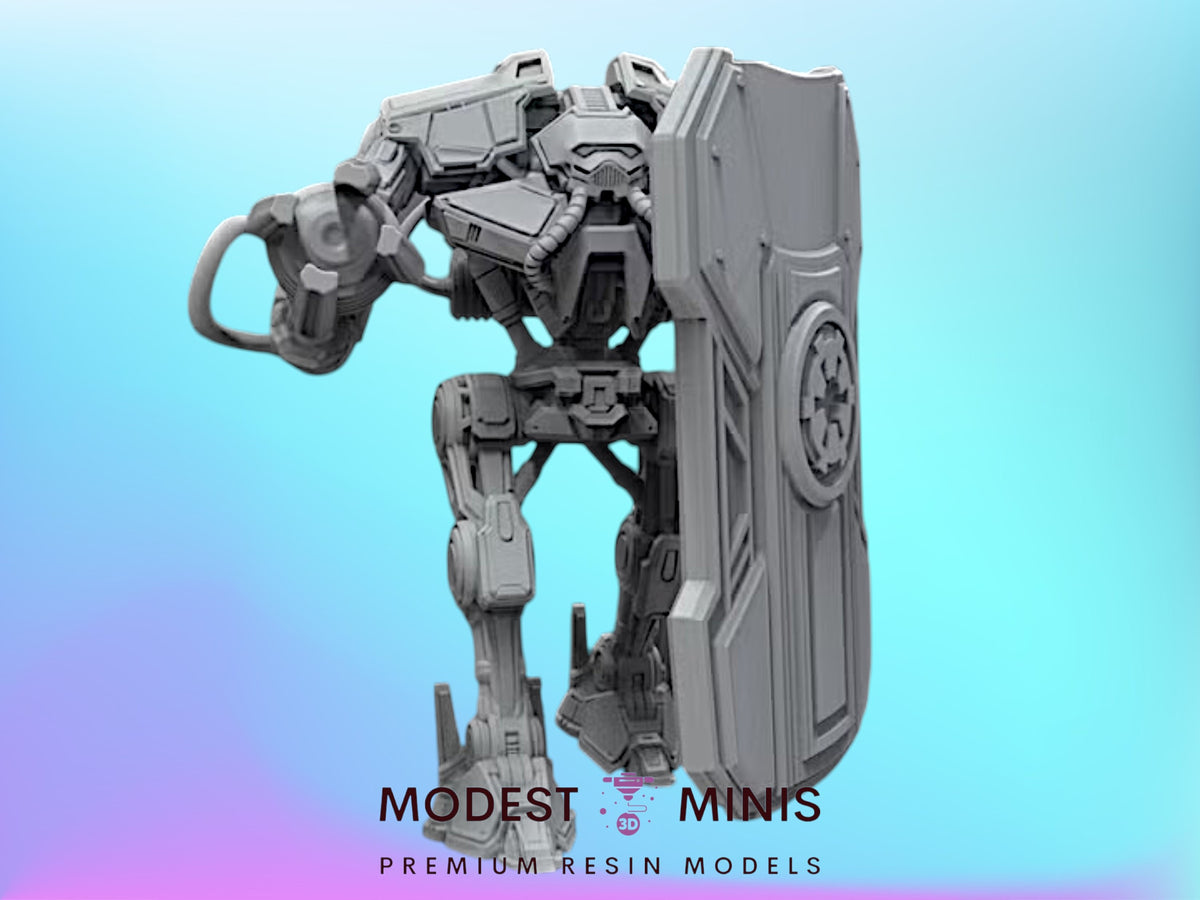 Cryo Assault Droid - 28mm - 40mm Scale  Black Remnant Star Wars Mini