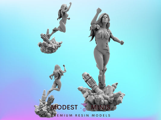 Aurora | 32mm - 40mm Mini | Superhero | Trident