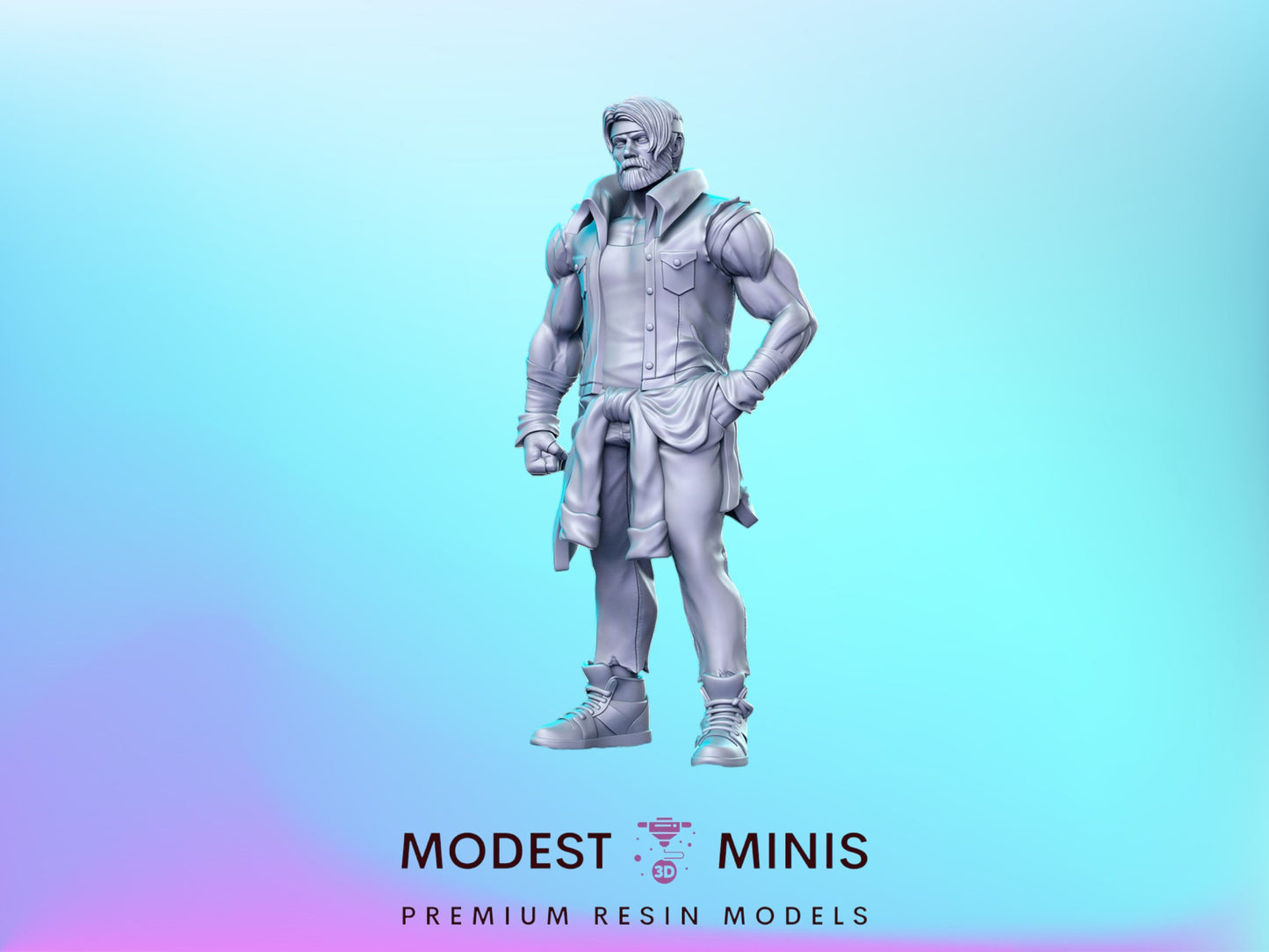 Angry Street - 28mm 32mm 40mm Scale DnD Miniature | Pop Culture | Video Games | RN Estudio