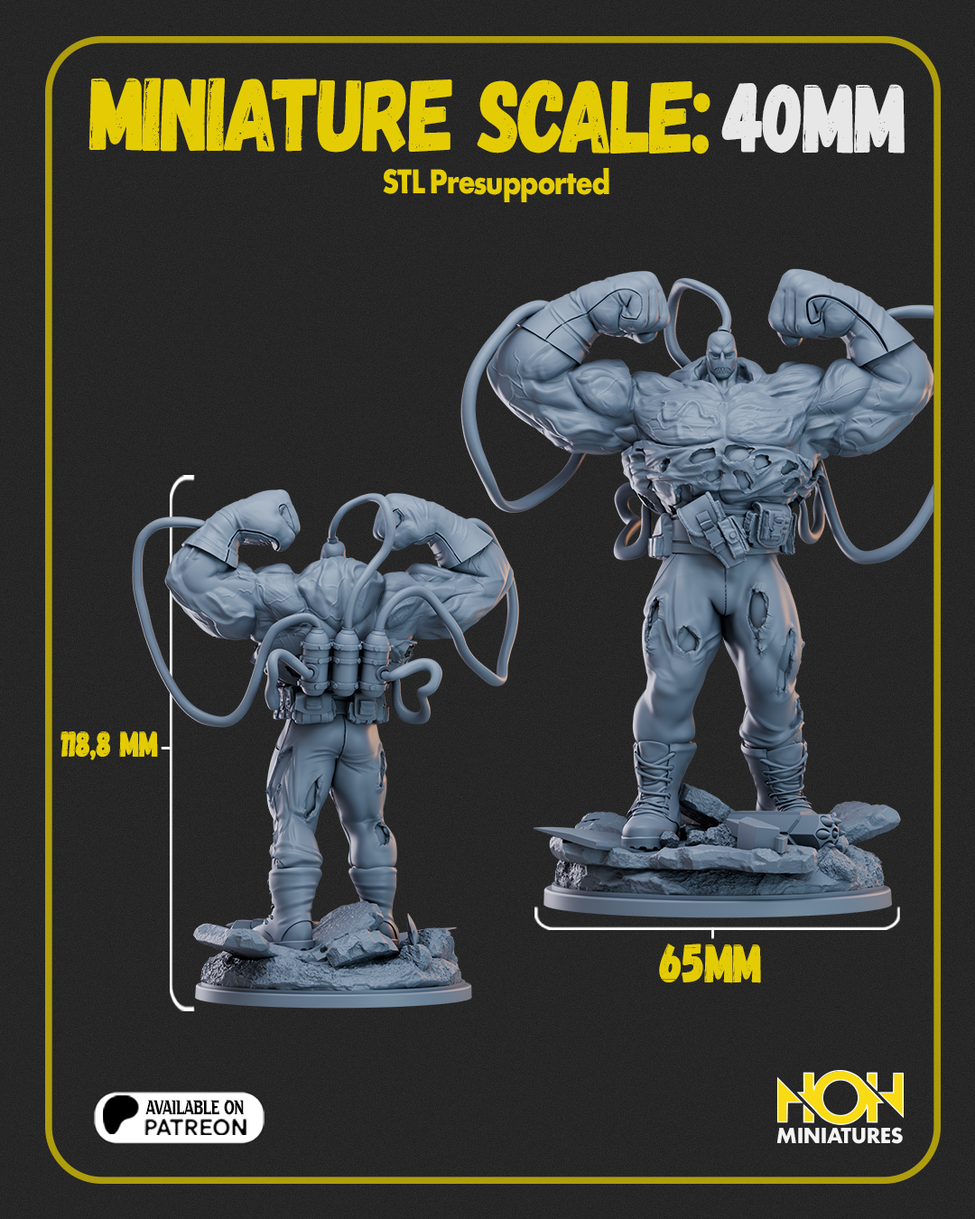 Absolute Conqueror | Bane Proxy for Crisis Protocol | Hall of Heroes