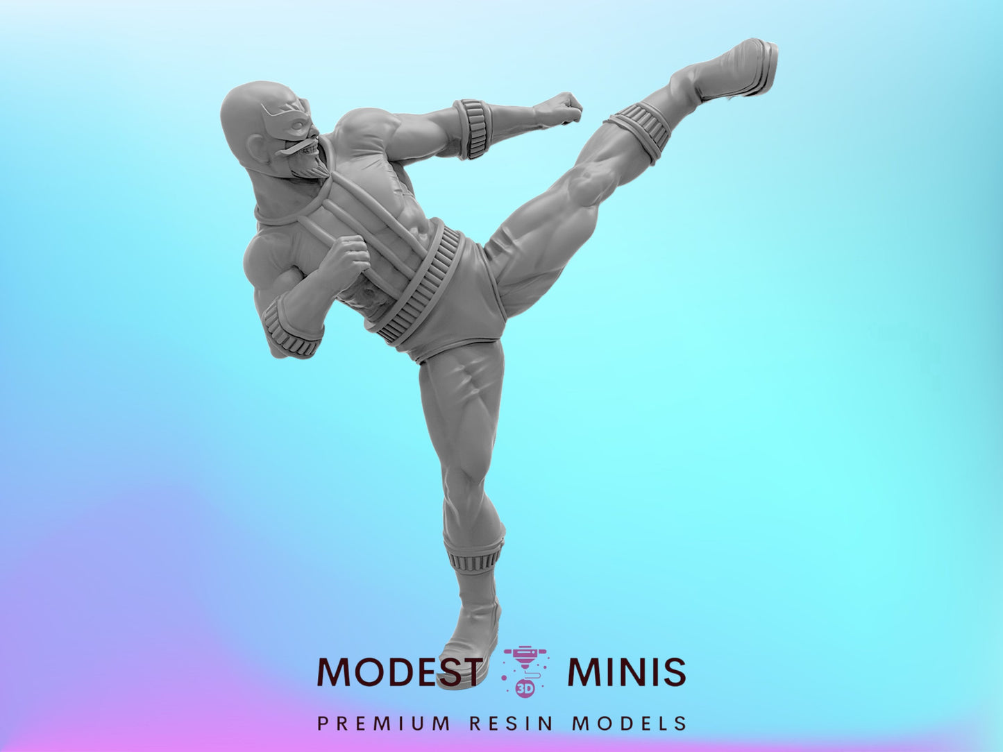 Batroc the Leaper | 32mm - 40mm Mini | DnD Mini | Superhero | Trident