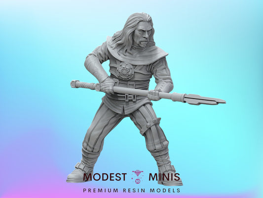Exotic Beast Keeper Danny - 28mm - 40mm Scale  Black Remnant Star Wars Legion Mini