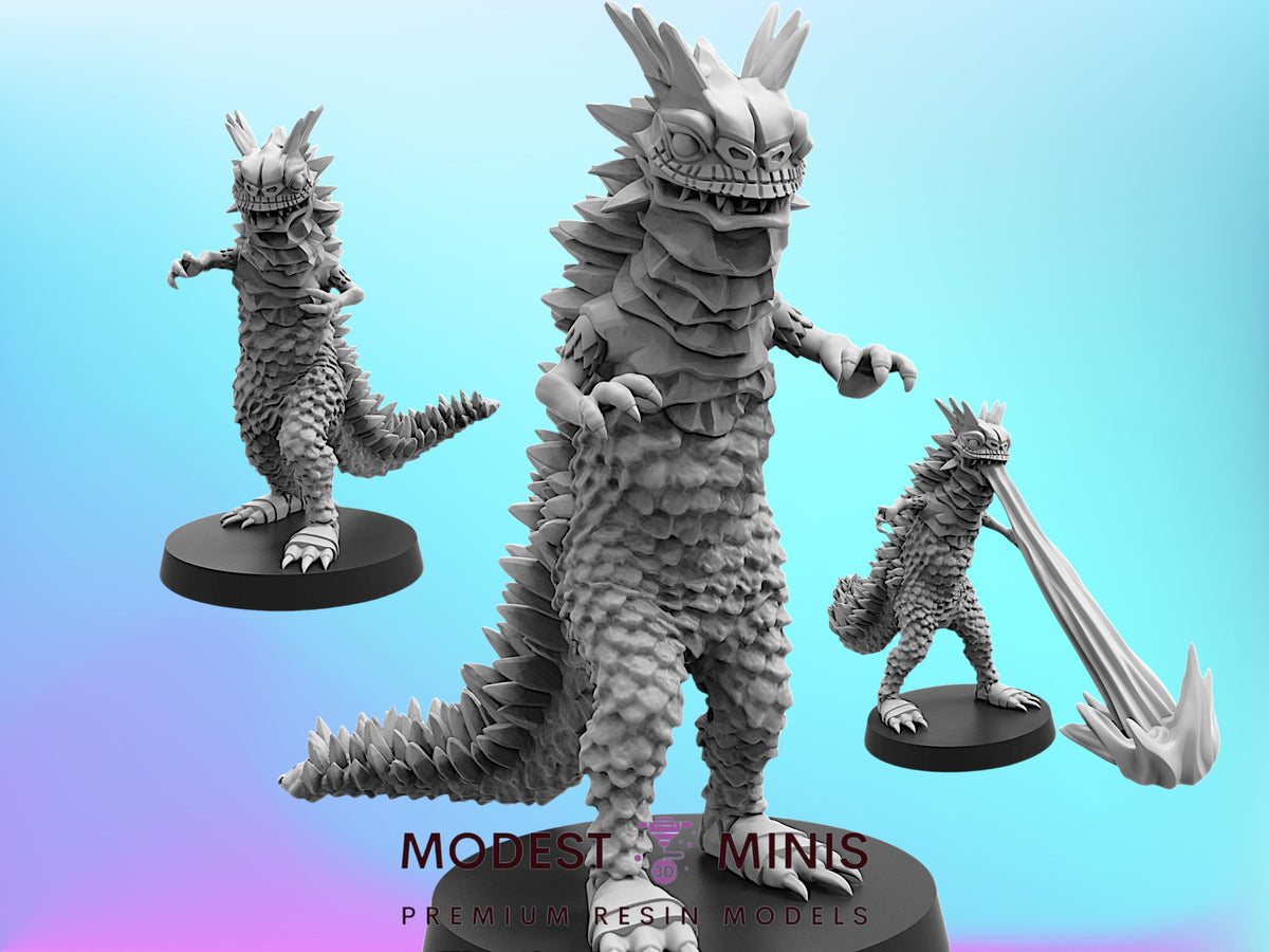 Kaipaps Bemlar - Resin Cyberpunk Guyver Miniature  | Papsikels