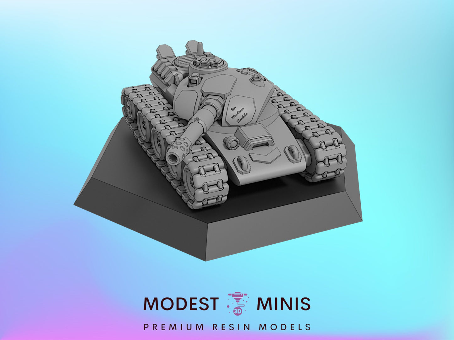 Big Boy JP Tank | 1:265 | 285 | 6mm Battletech Scale | Sir Mortimer