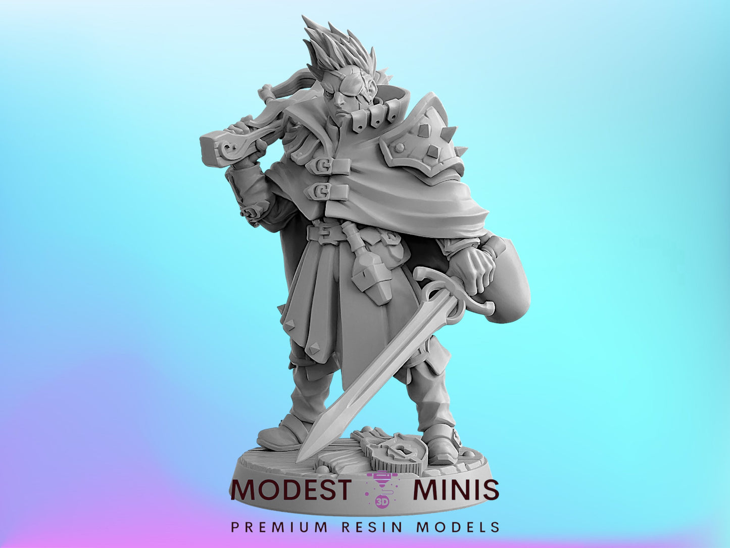 Blacksparrow | 28mm - 75mm Scale Resin Minis | DnD | Artisan Guild Thieves Guild
