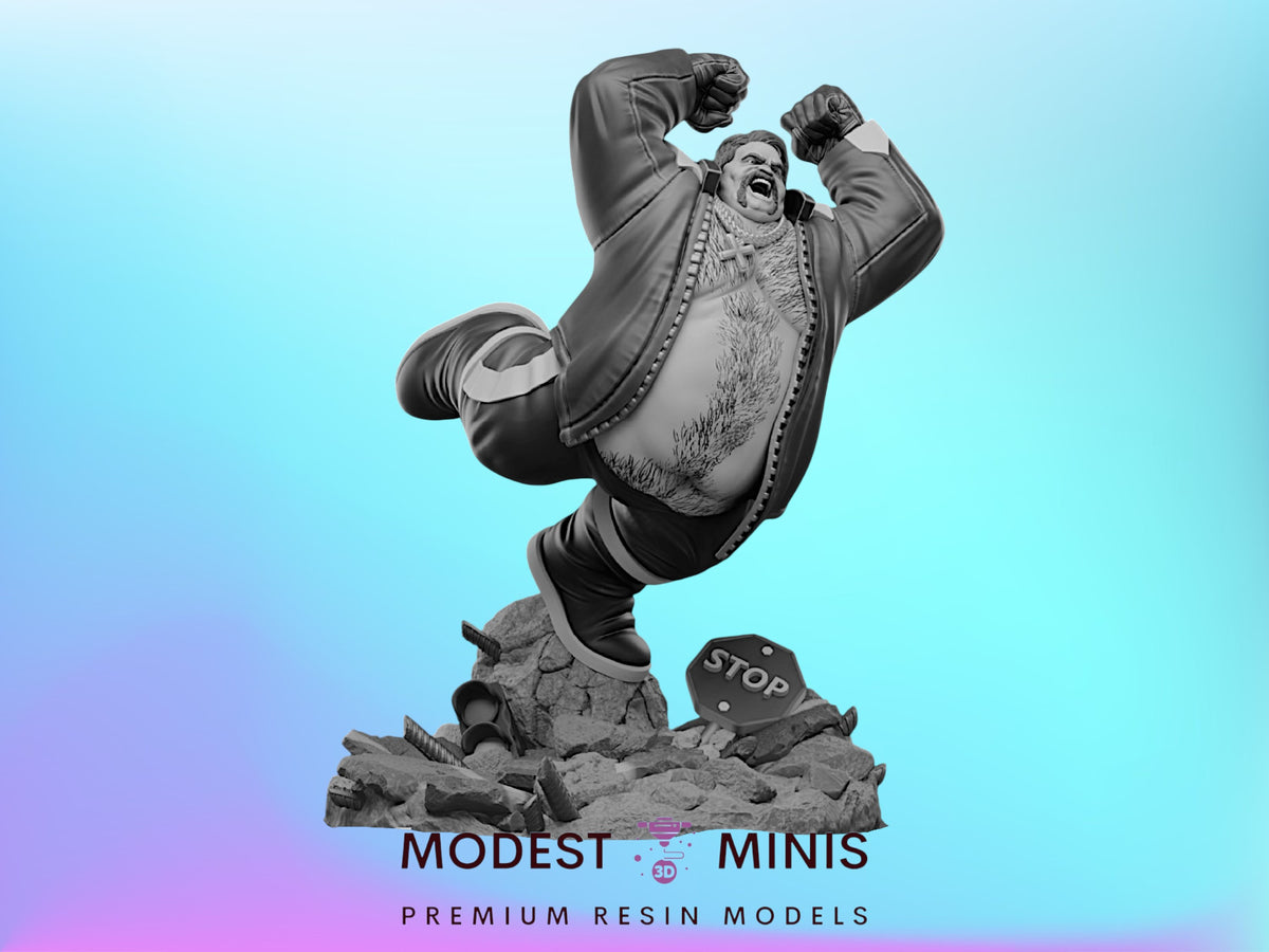 Mutant Mountain Blob | 32mm - 40mm Mini | Crisis Protocol Proxy | Superhero | Hall of Heroes