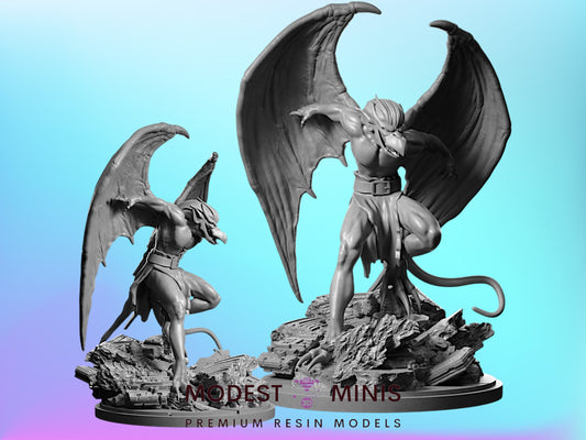 Urban Winged Night Guardian | Brooklyn | Resin Miniature Proxy for Crisis Protocol | Legion