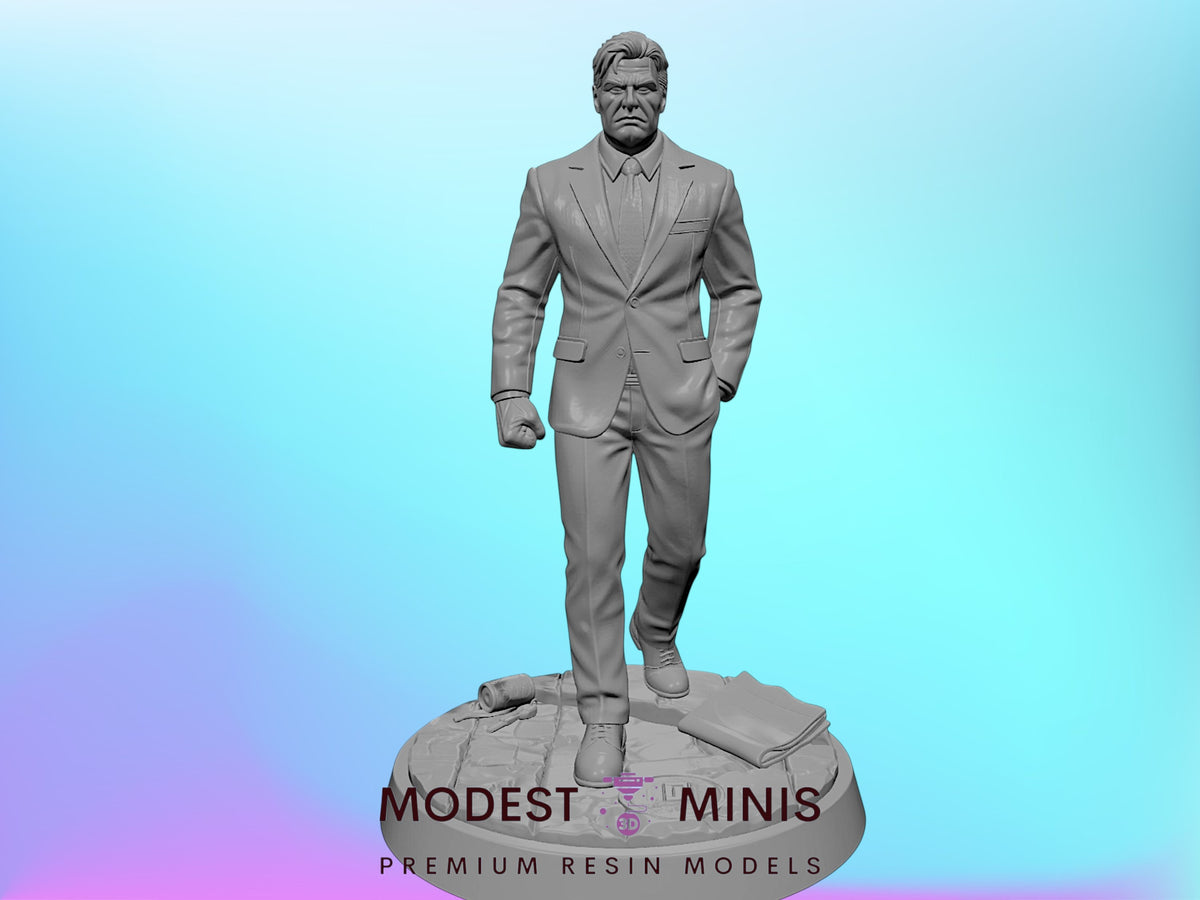 Bystander Bruce | 32mm - 40mm Mini | Crisis Protocol Proxy | Superhero | AltModeMini