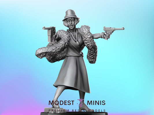 Cabaret Girl | 28mm - 100mm Mini | Cthulu Mythos | Lovecraft
