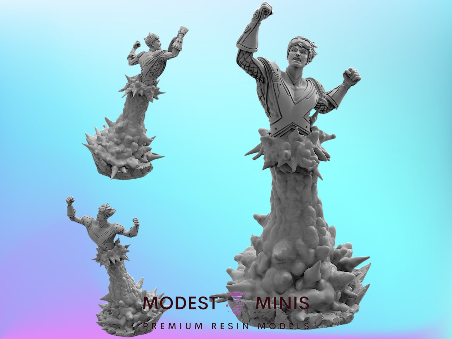 Country Cannon | 32mm - 40mm Mini | Crisis Protocol Proxy | Superhero | Trident