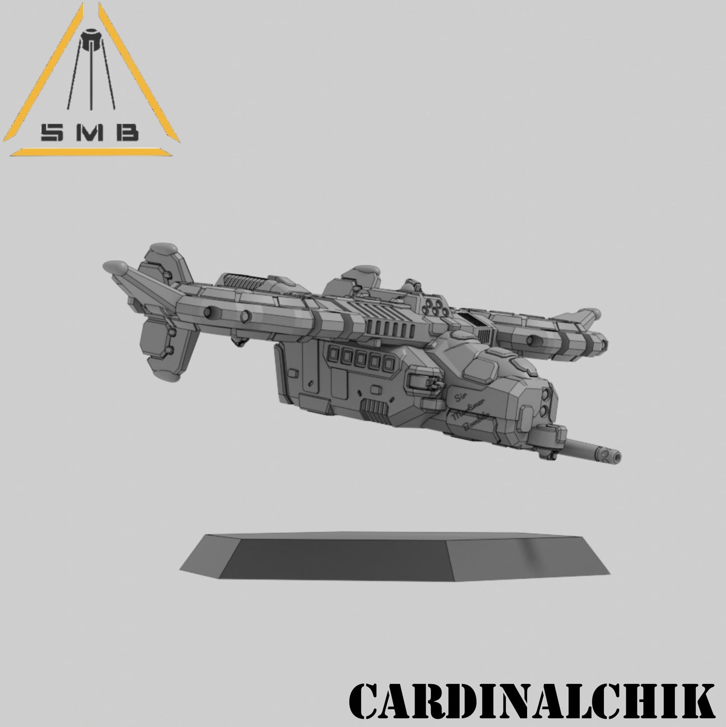 Cardinalchik Plane | 1:265 | 6mm Battletech Scale | Mecha | Sir Mortimer
