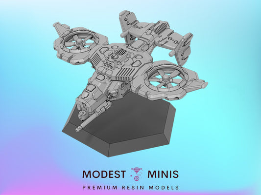 Cardinalchik Plane | 1:265 | 6mm Battletech Scale | Mecha | Sir Mortimer