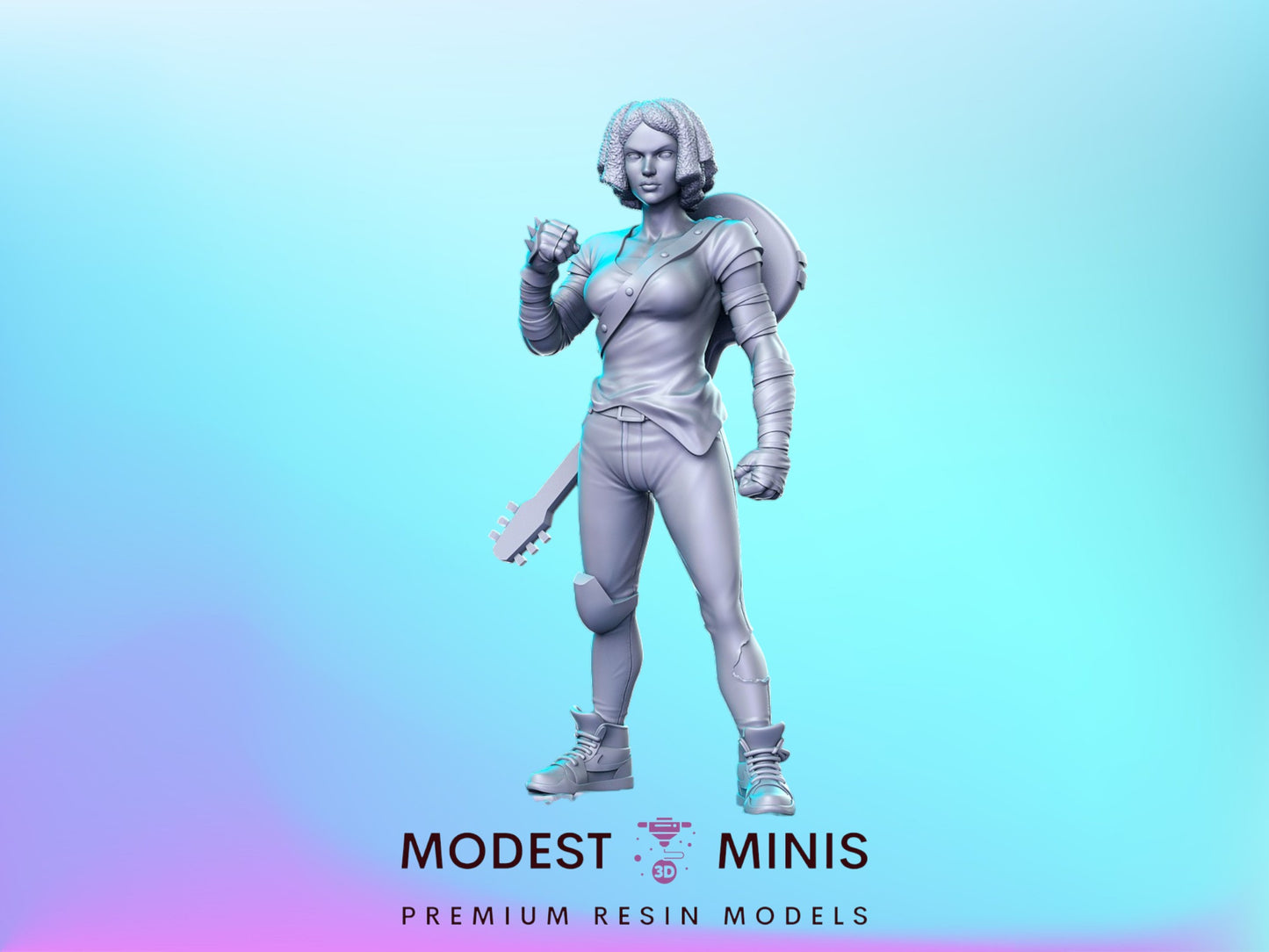 Angry Street - 28mm 32mm 40mm Scale DnD Miniature | Pop Culture | Video Games | RN Estudio