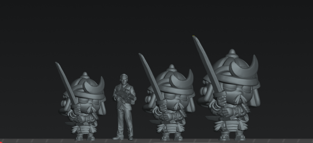 Chibi Zombie - 28mm - 54mm Scale | Worlds End