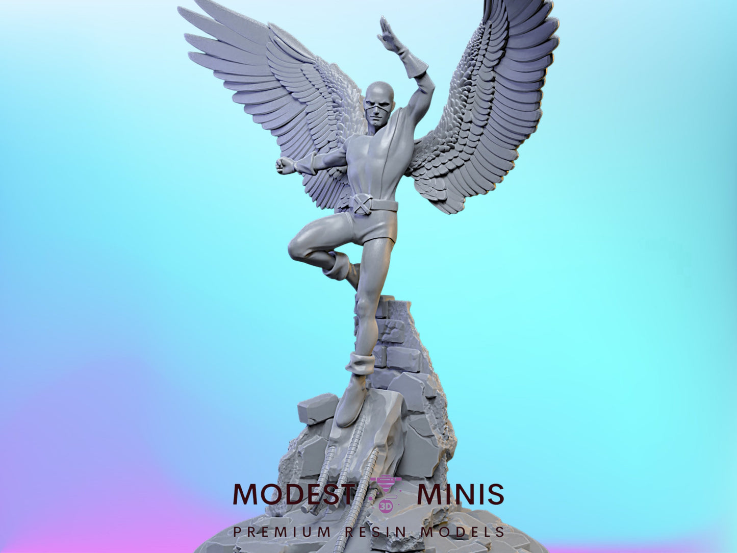 Classic Angel | 32mm - 40mm Mini | DnD Mini | Superhero | C27