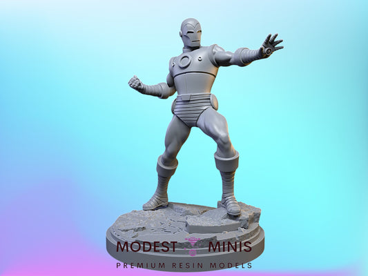 Classic Iron Man | 32mm - 40mm Mini | Crisis Protocol Proxy | Superhero | C27