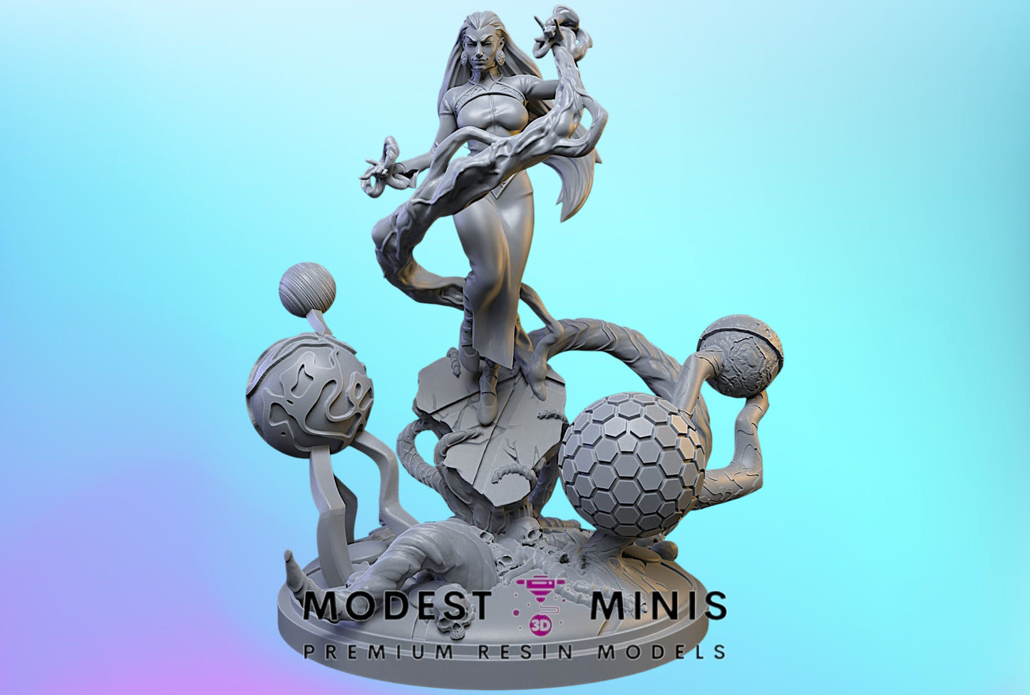Classic Umar | 32mm - 40mm Mini | Crisis Protocol Proxy | Superhero | C27
