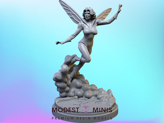 Classic Wasp | 32mm - 40mm Mini | Crisis Protocol Proxy | Superhero | C27