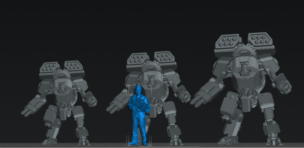 Compumaton Rocket Barragers - 32mm Scale Helldivers Proxy | Papsikels