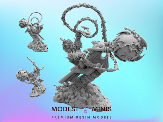 Cosmic Ghost Rider | 32mm - 40mm Mini | Superhero | Trident