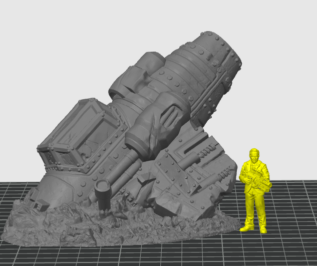 Crashed Plane Debris