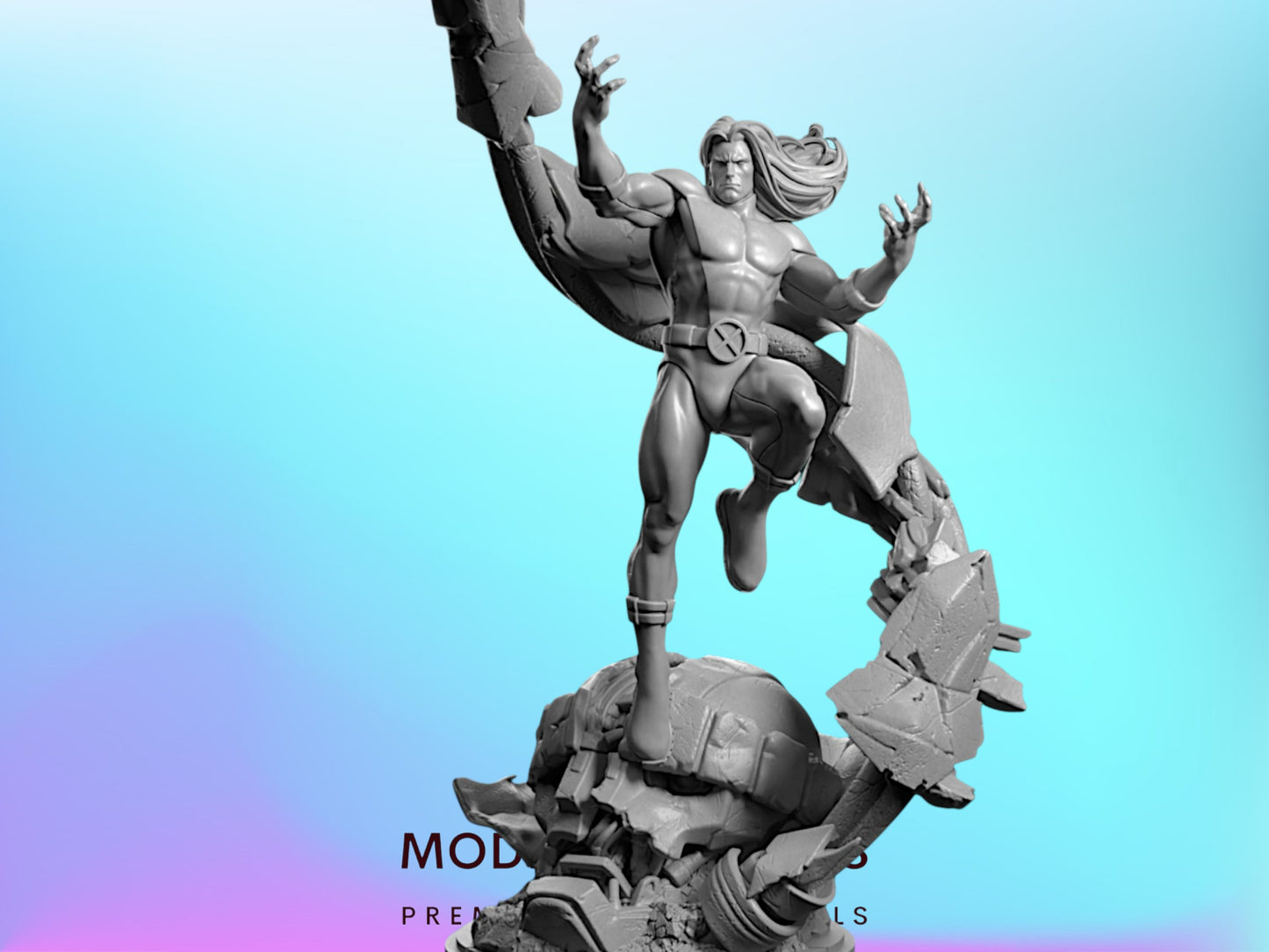 Crimson Magnet | Joseph | Resin Miniature Proxy for Crisis Protocol | Legion