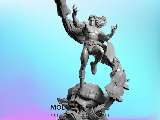 Crimson Magnet | Joseph | Resin Miniature Proxy for Crisis Protocol | Legion