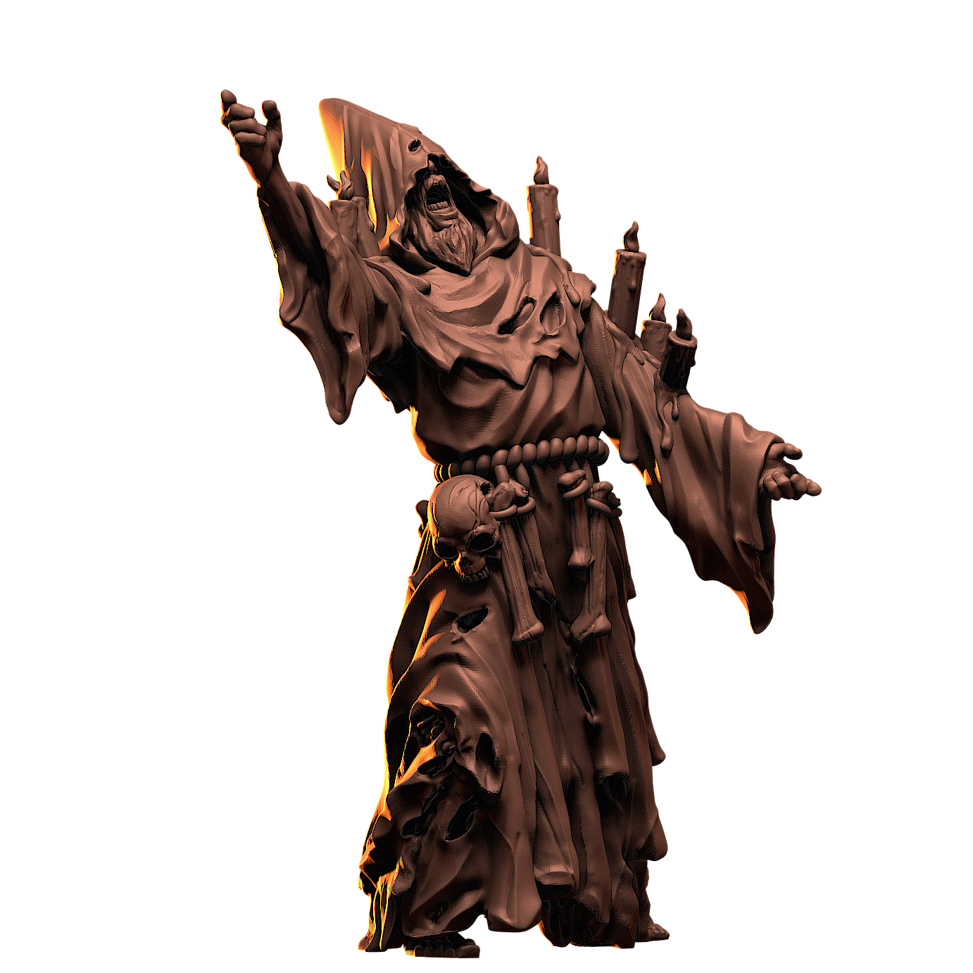 Cultist Zombies | 28mm - 100mm Scale Resin Mini | Zombicide | Vaultz