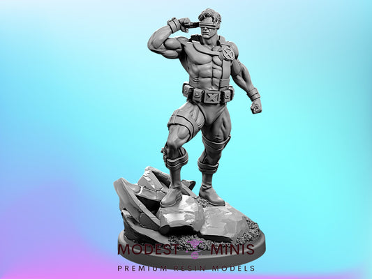 Cyclops | 32mm - 40mm Mini | Crisis Protocol Proxy | Superhero | Hall of Heroes