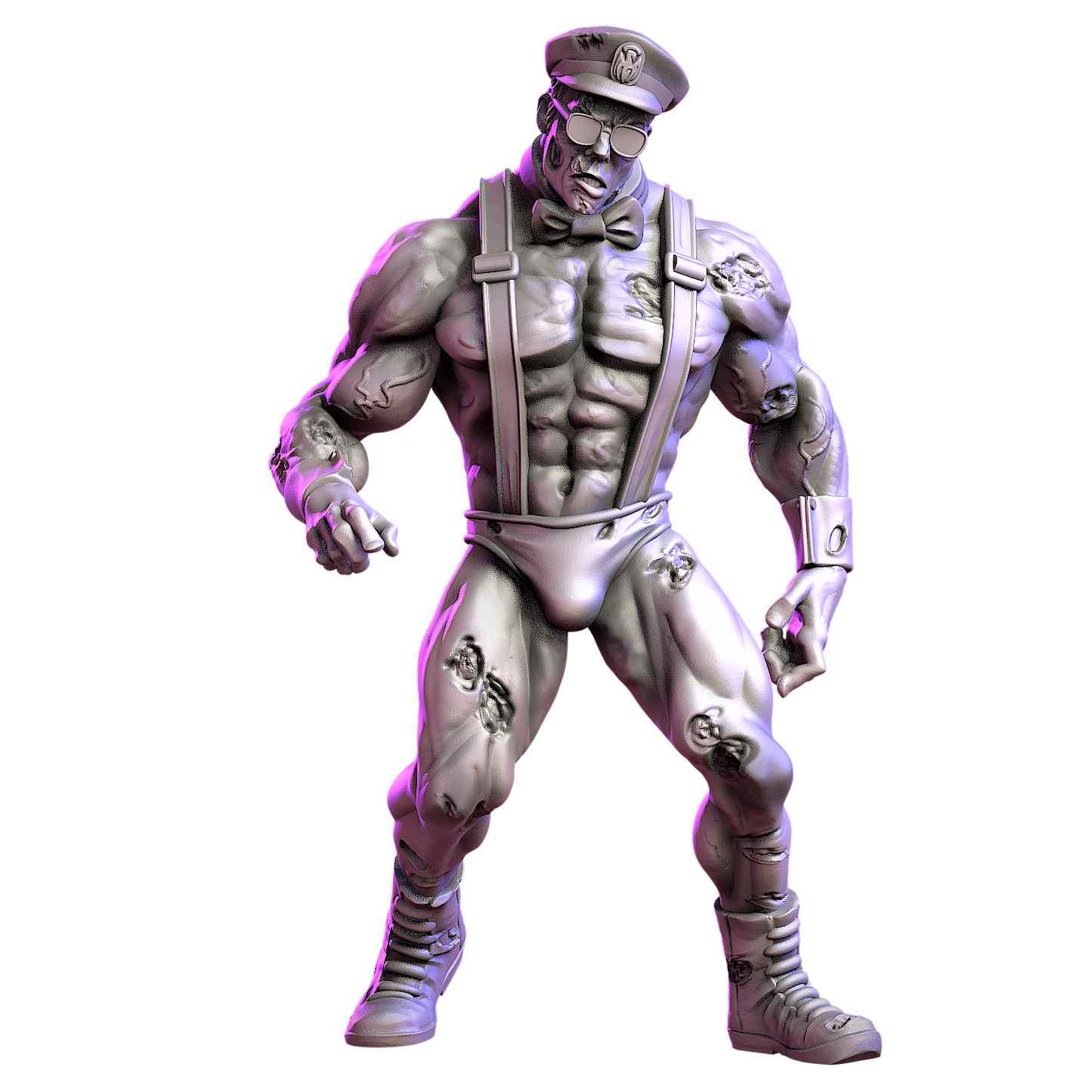 Zombie Nightclub and Survivors | 28mm - 100mm Scale Resin Mini | Zombicide | Vaultz